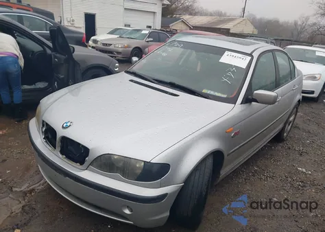 2005 BMW 325I from USA, damaged, VIN WBAEV334X5KW16563